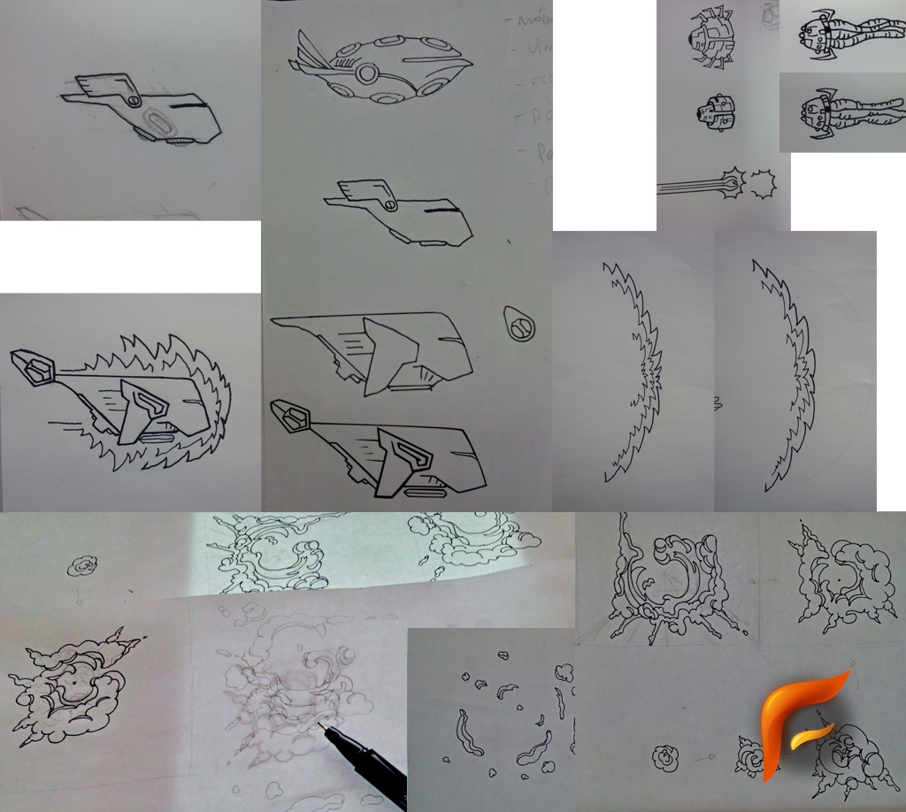 Jetrix - first sketches Jetrix - first sketches