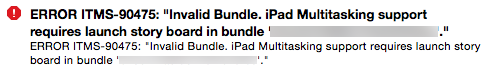 Invalid Bundle